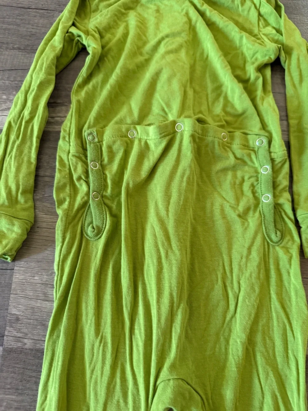 Kickee green pajama